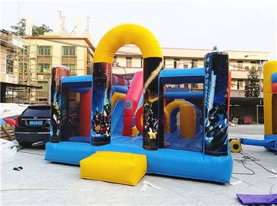 Tag The Light Inflatable Interactive Arena Game Inflatable Assault Obstacle Course BY-OC-091 